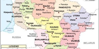 지도의 정치 리투아니아
